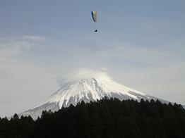 富士山と２