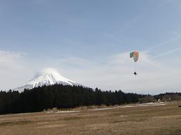 富士山と